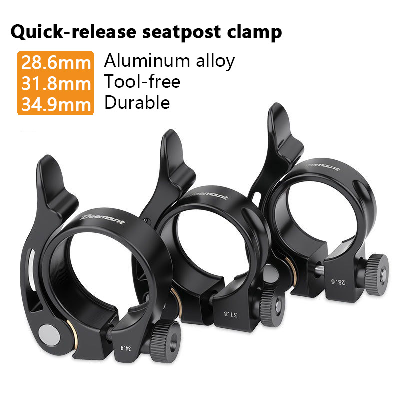 Commuting By Bike - Bicycle Seat Tube Clamp Quick Release