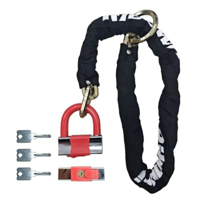 U Lock Heavy Duty - Heavy Duty Motorcycle Chain Lock 10ft