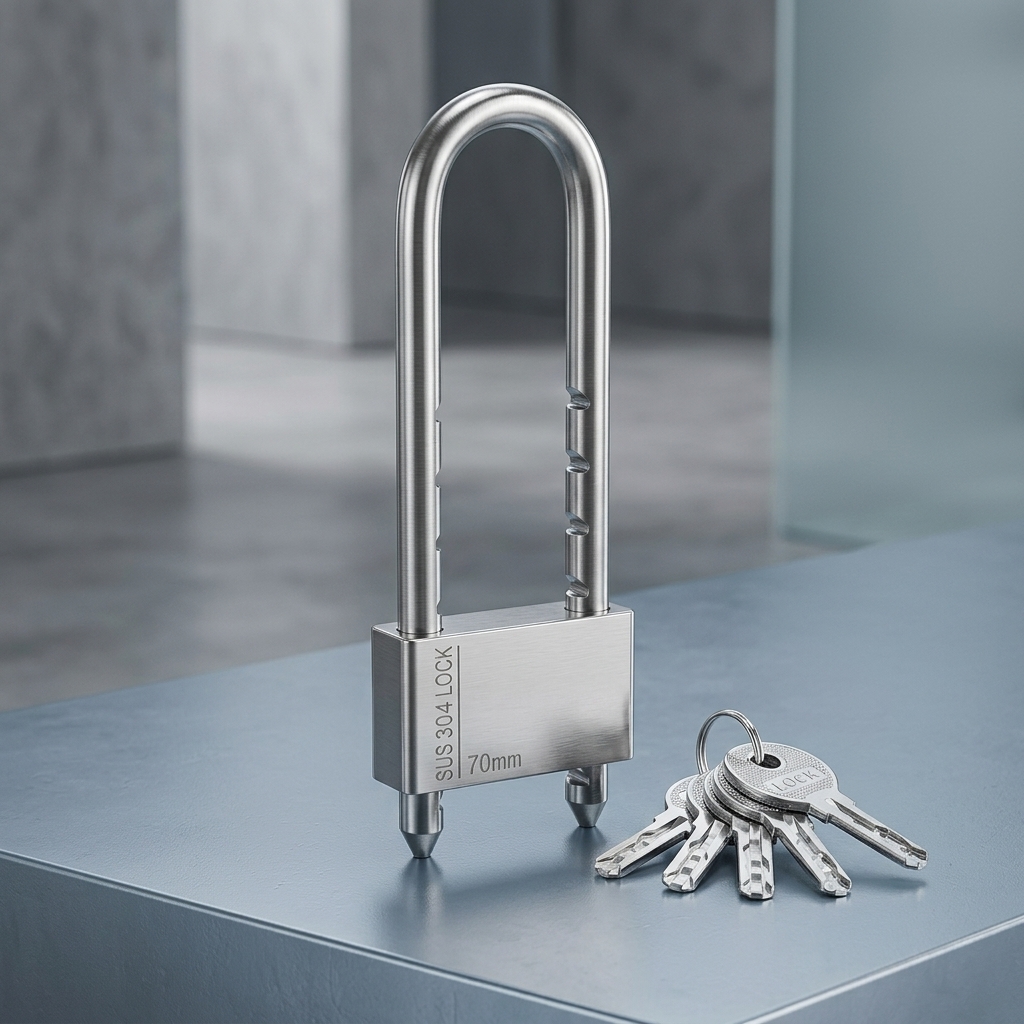 U Lock Heavy Duty - High-Strength U Lock Door Bicycle Secure