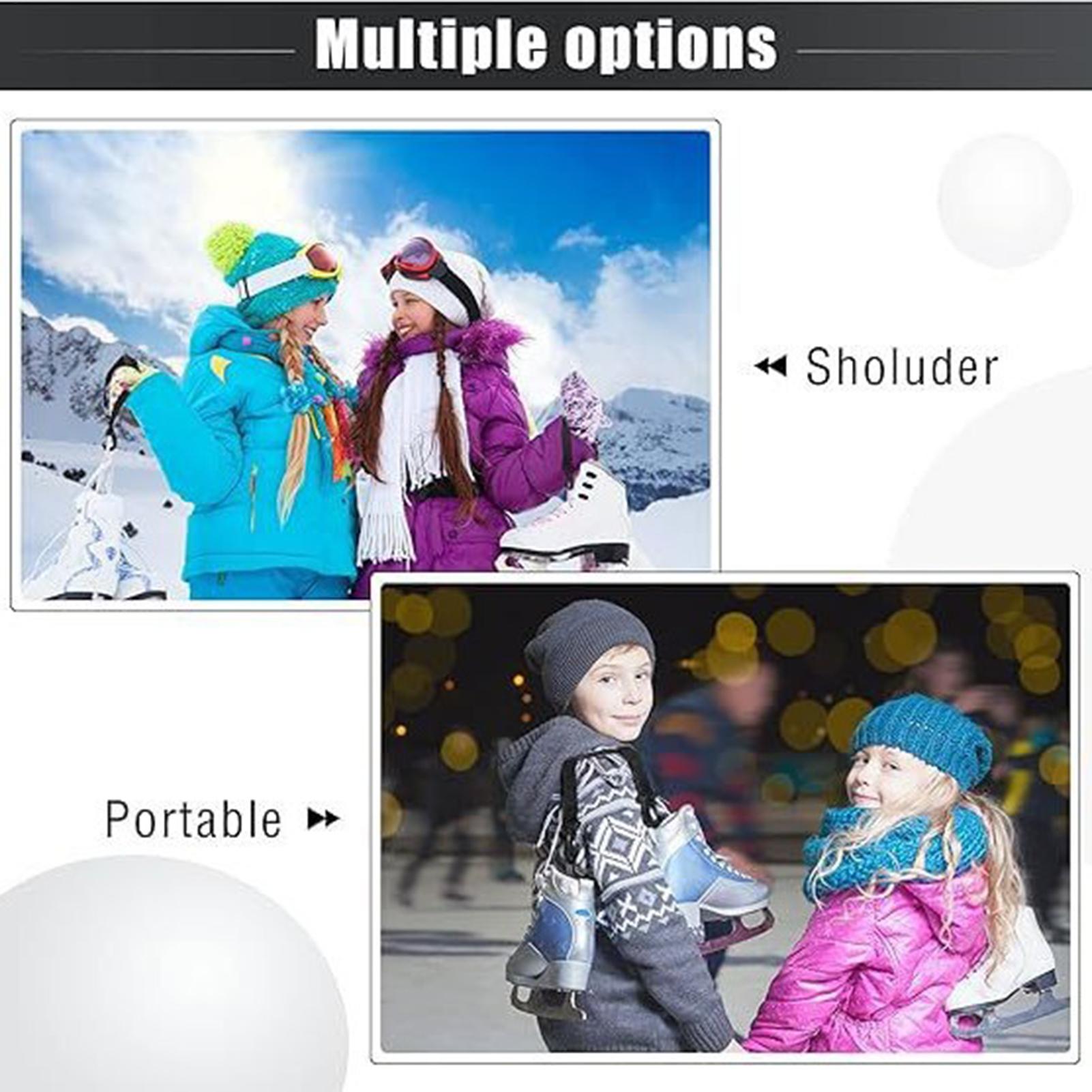Cycling To Commute - Ski Boot Straps Gear Shoulder Sling