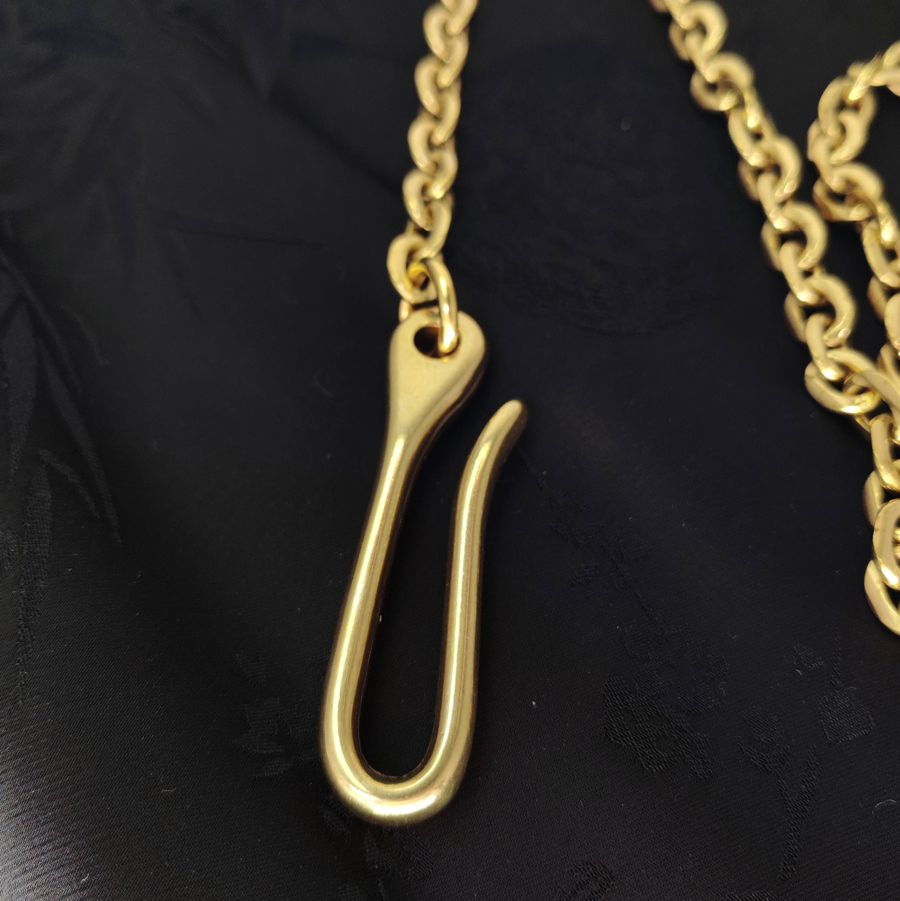 Fine Brass Wallet Jean  Japane - مراجعة Chain Lock Combination وسعره