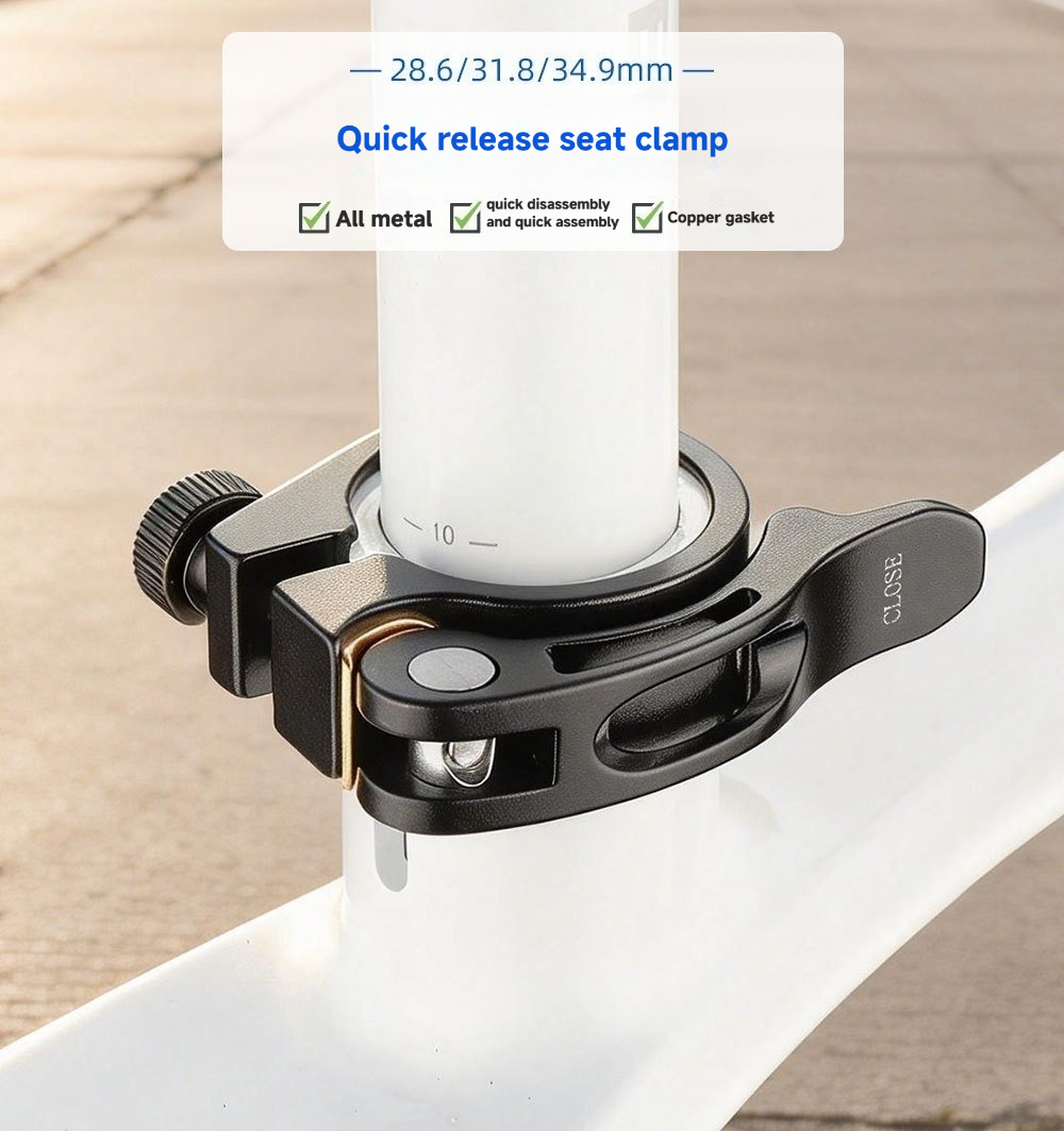 Bicycle Seat Tube Clamp Quick  - مراجعة Commuting By Bike وسعره