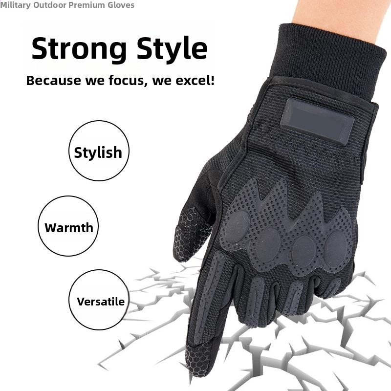 Men's Tactical Gloves Thermal  - مراجعة Winter Cycling Commute وسعره