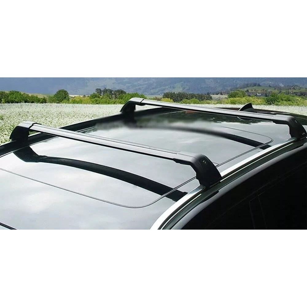 2Pcs Cross Bar Ajustable Fits  - مراجعة Cargo Rack Aluminum وسعره