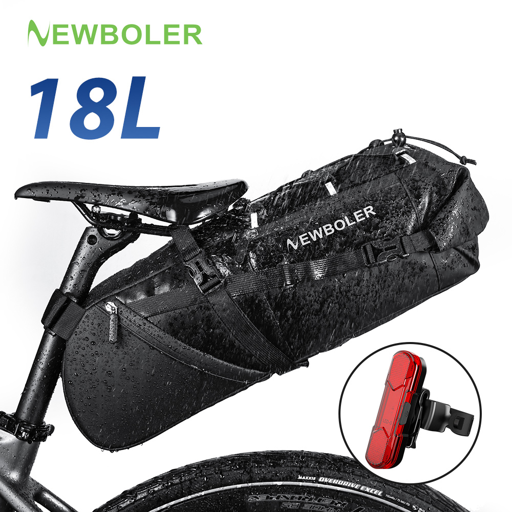 NEWBOLER 18L Bike Saddle Bag W - مراجعة Commuting By Bike وسعره