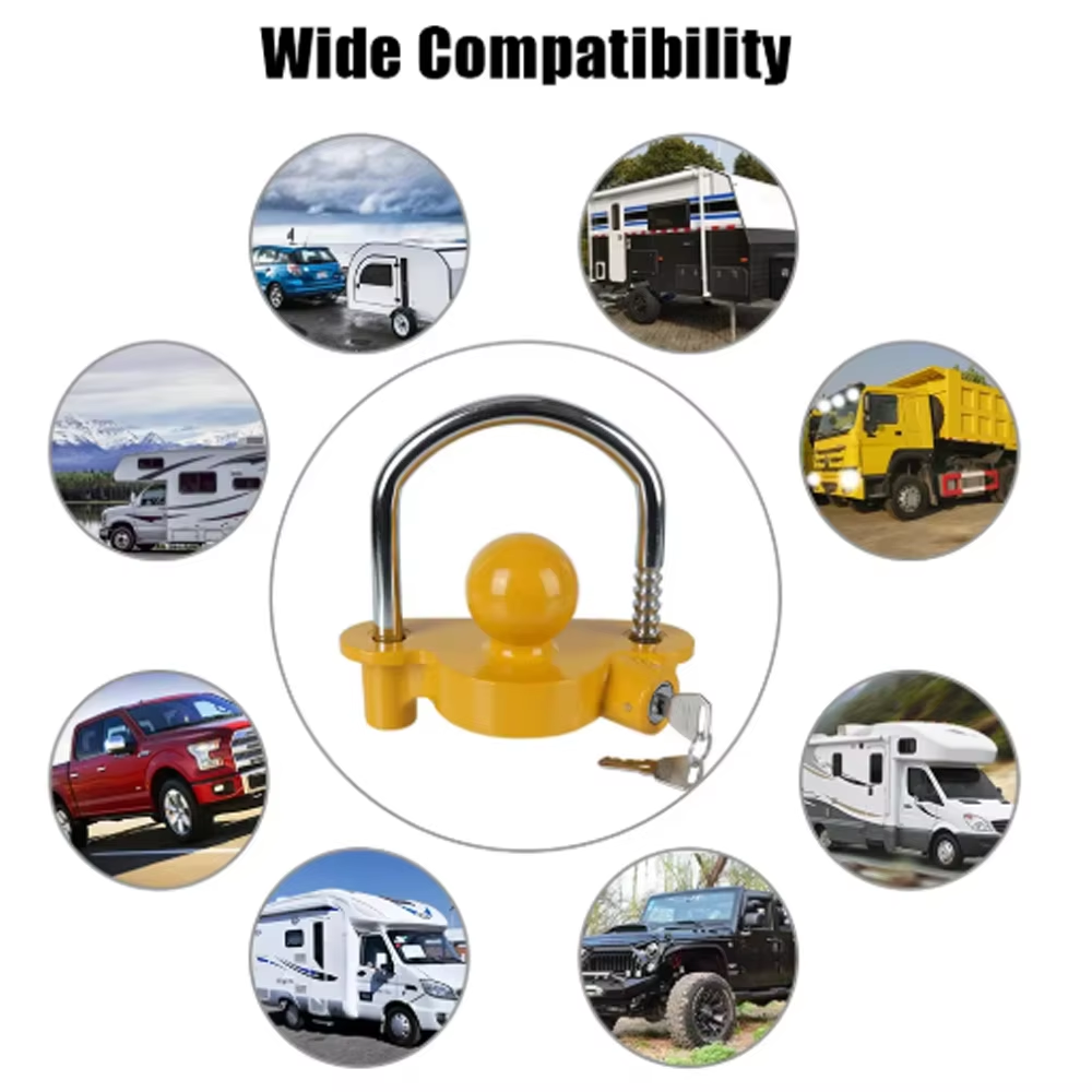 Heavy Duty Trailer Hitch Lock  - مراجعة U Lock Heavy Duty وسعره