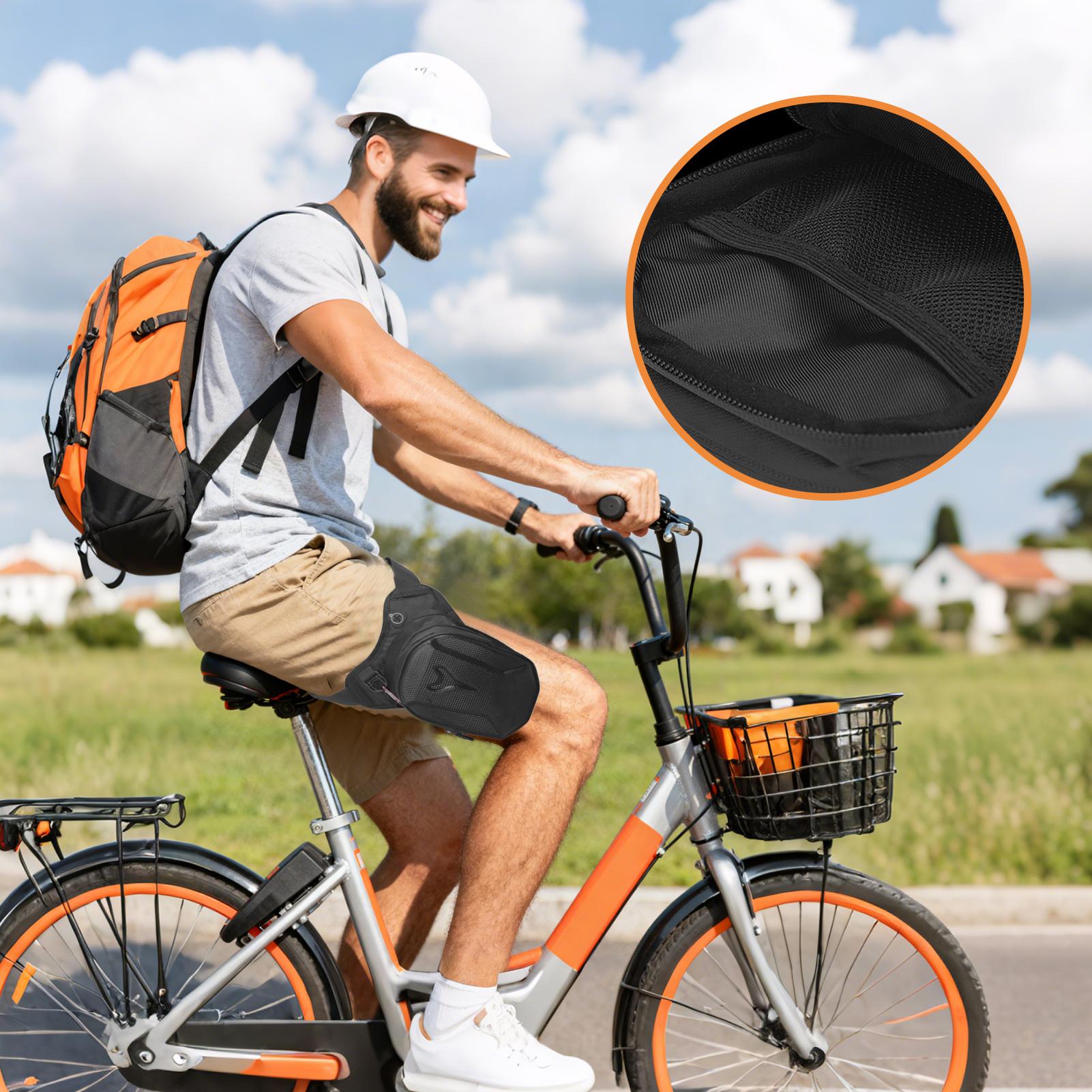 Thigh Bag Motorcycle Waterproo - مراجعة Cycling To Commute وسعره