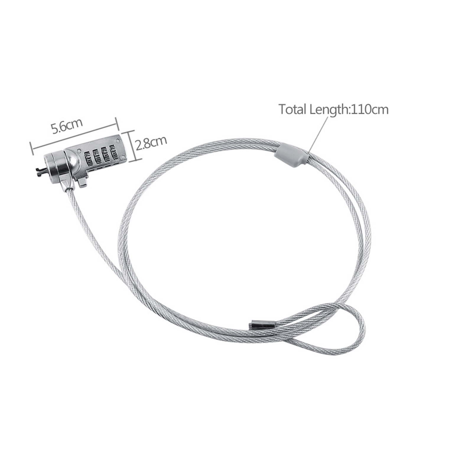Laptop Theft Deterrent Laptop  - مراجعة Chain Lock Combination وسعره