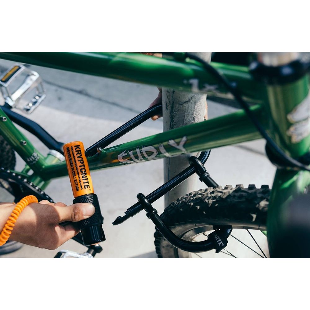 Menger Mini Bike U-Lock with W - مراجعة U Lock Heavy Duty وسعره