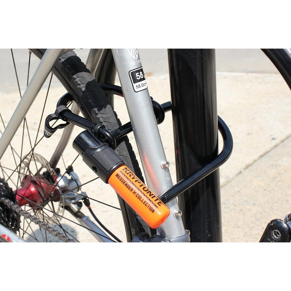 Menger Mini Bike U-Lock with W - مراجعة U Lock Heavy Duty وسعره