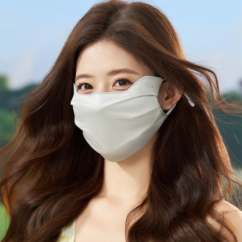 Ice Silk Satin Face Cover Wome - مراجعة Cycling To Commute وسعره