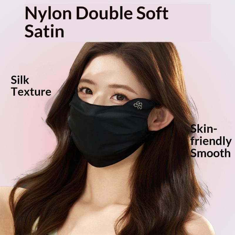 Ice Silk Satin Face Cover Wome - مراجعة Cycling To Commute وسعره