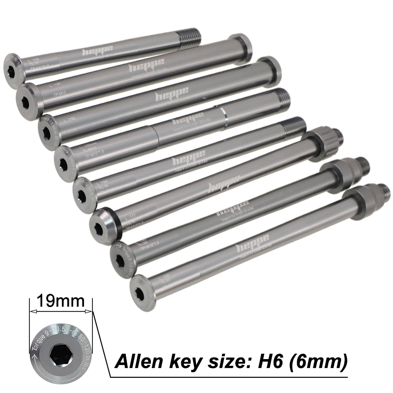 HEPPE Bike Thru Axle MTB Road  - مراجعة Bike Light Front Rear وسعره