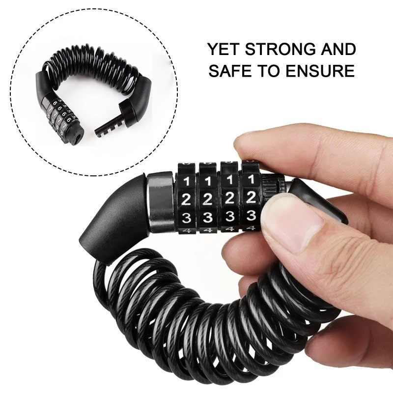 Motorcycle Bicycle Anti-Theft  - مراجعة Chain Lock Combination وسعره
