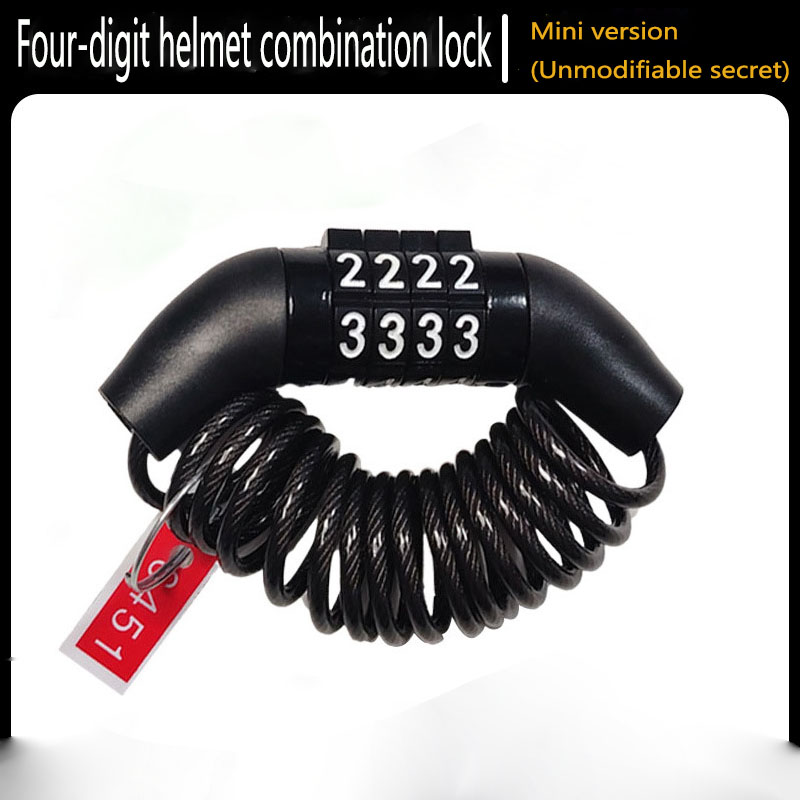 Motorcycle Bicycle Anti-Theft  - مراجعة Chain Lock Combination وسعره