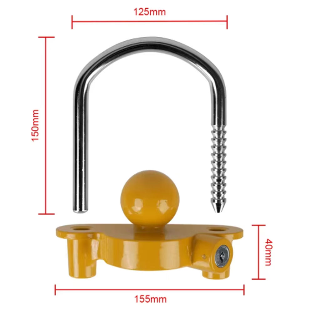 Heavy Duty Trailer Hitch Lock  - مراجعة U Lock Heavy Duty وسعره