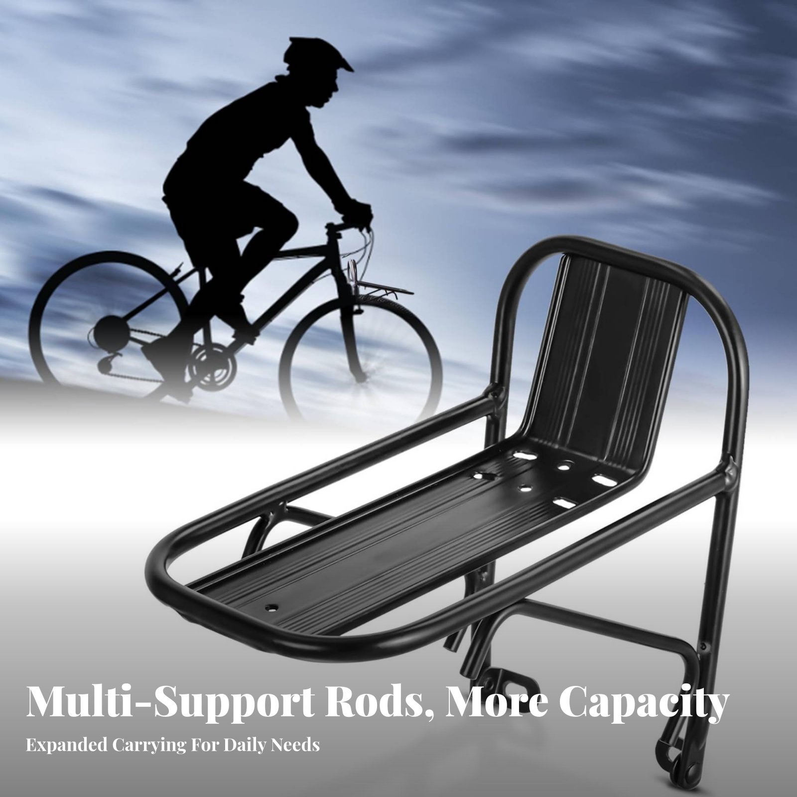 Cycle Front Rack Aluminum Allo - مراجعة Cargo Rack Aluminum وسعره