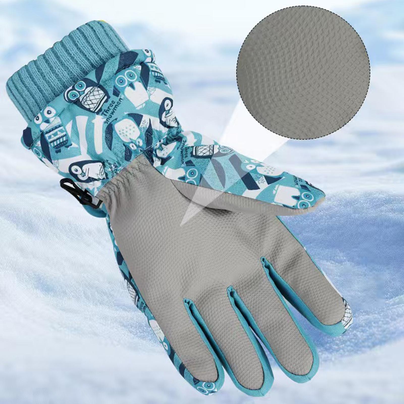 Kids Waterproof Gloves Insulat - مراجعة Winter Cycling Commute وسعره