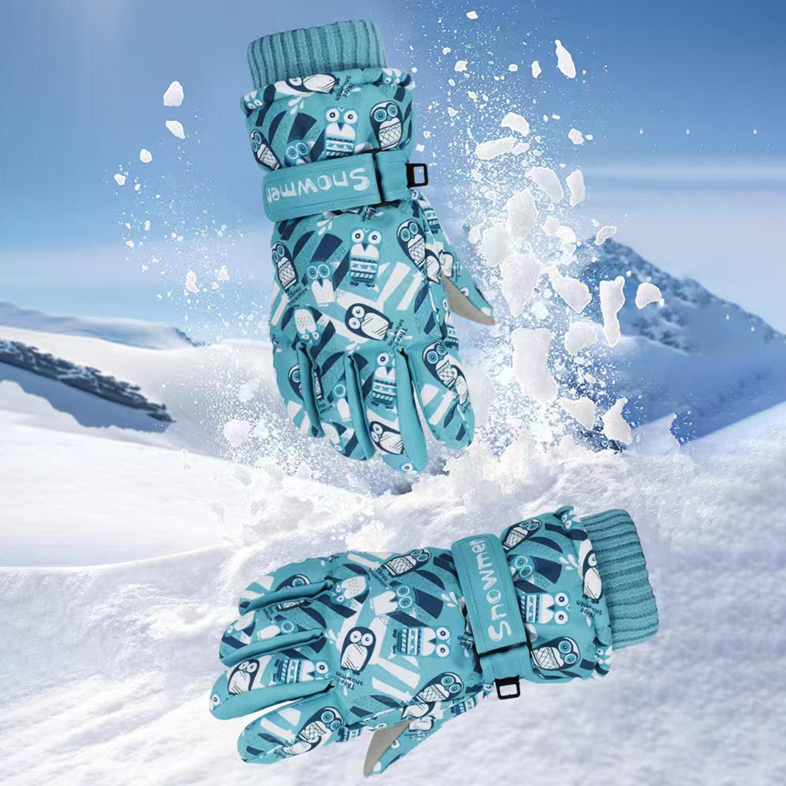 Kids Waterproof Gloves Insulat - مراجعة Winter Cycling Commute وسعره