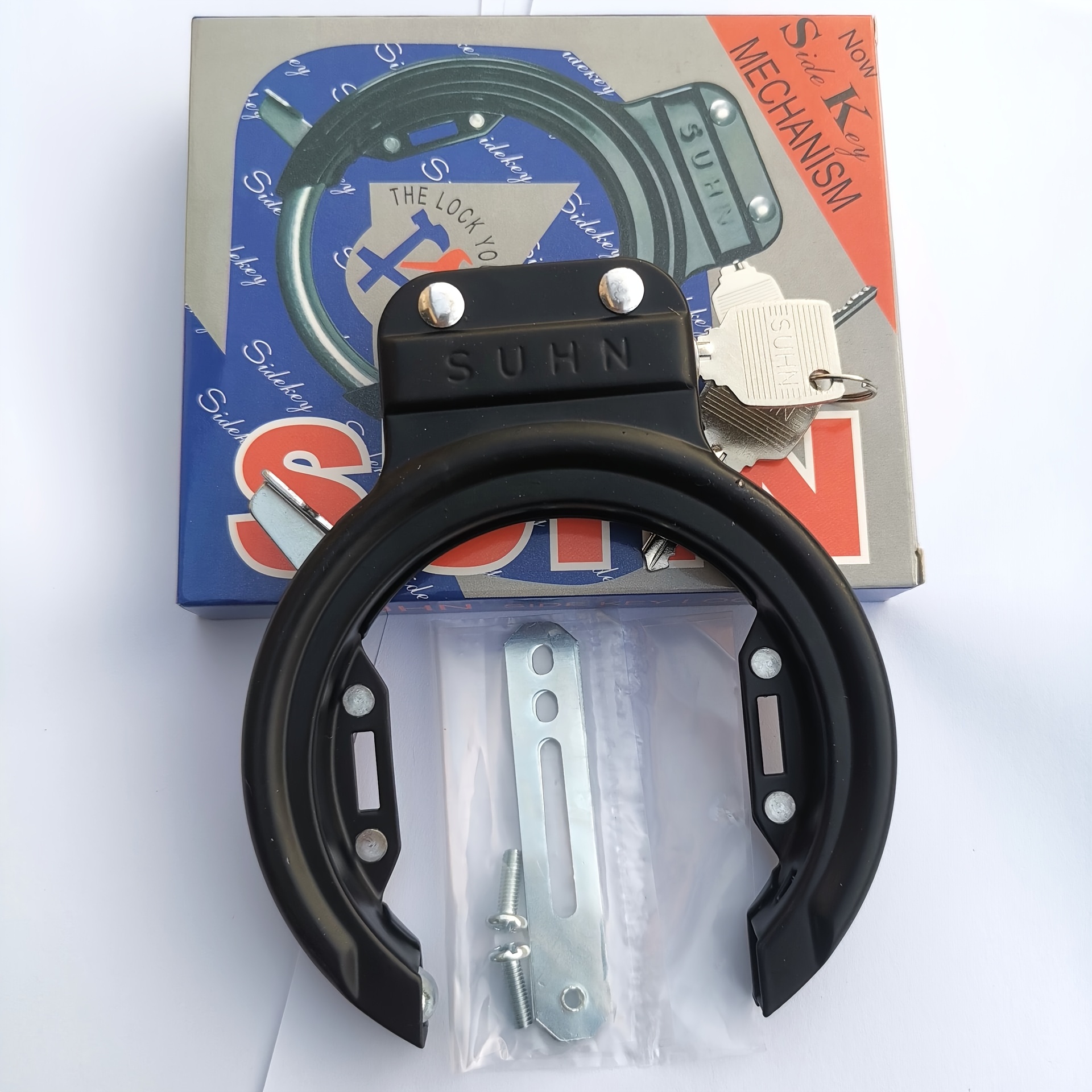 Outdoor bicycle horseshoe lock - مراجعة U Lock Heavy Duty وسعره
