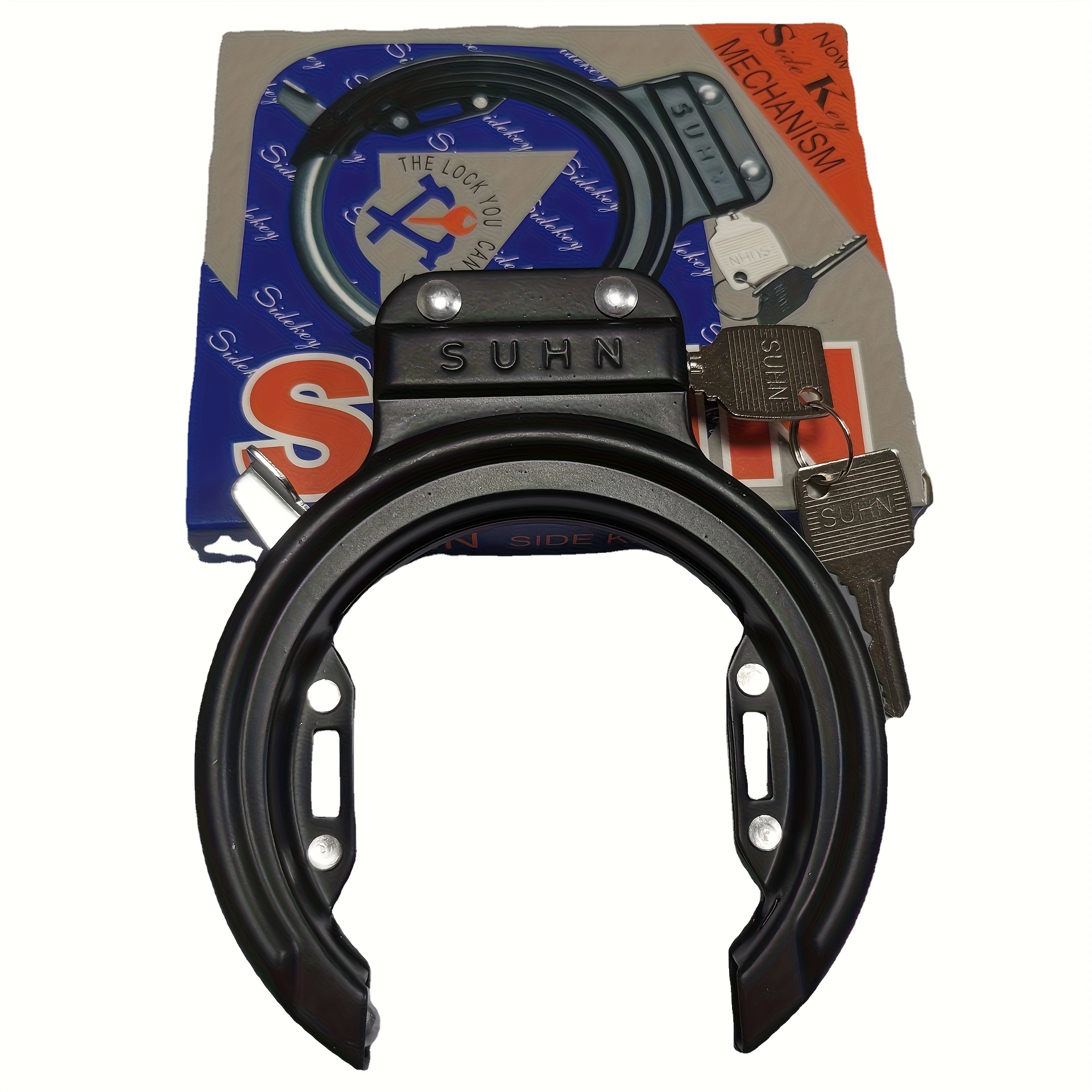 Outdoor bicycle horseshoe lock - مراجعة U Lock Heavy Duty وسعره