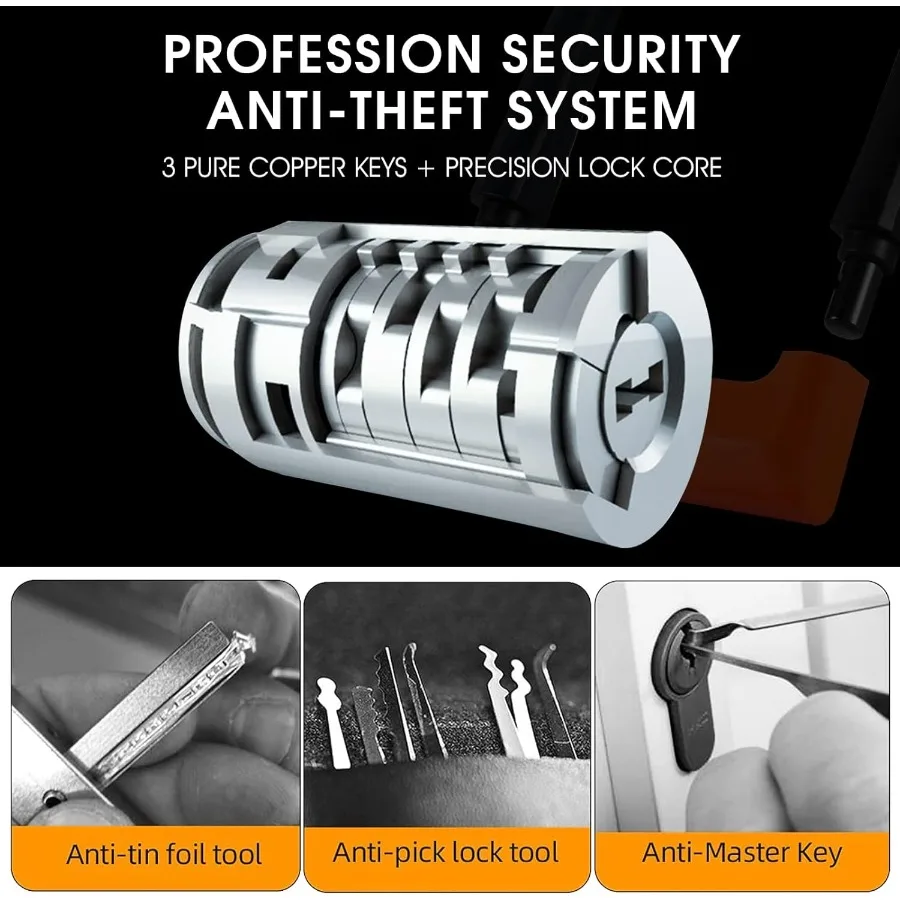 Heavy Duty AntiTheft Bicycle U - مراجعة U Lock Heavy Duty وسعره
