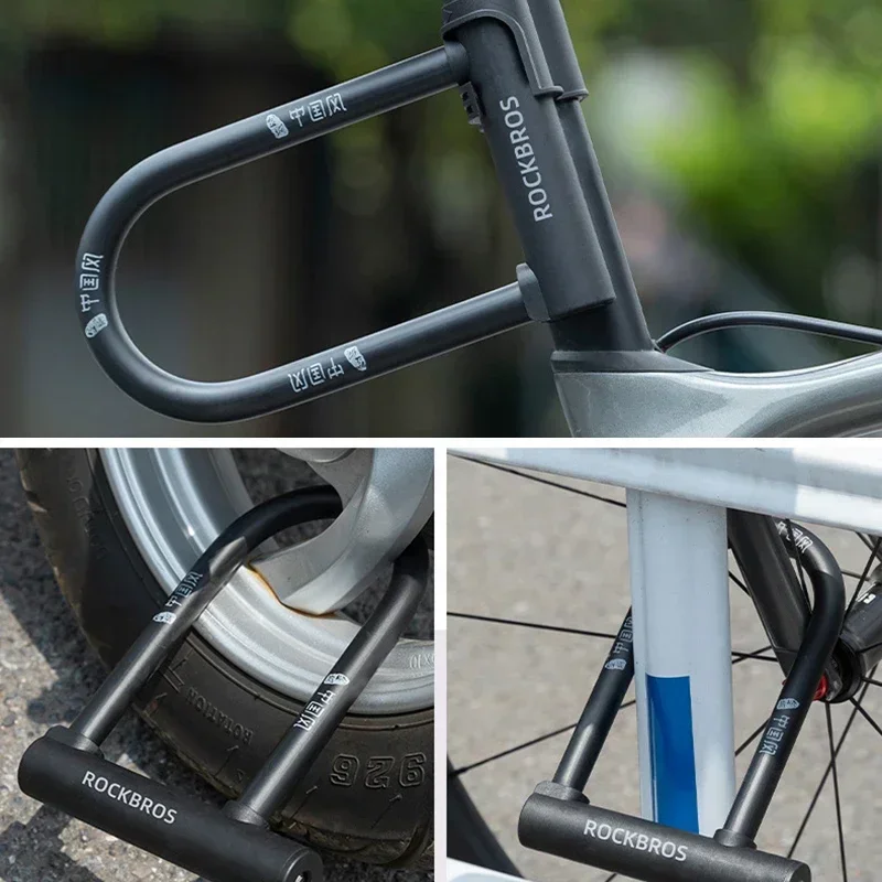 ROCKBROS Chinese Style Bicycle - مراجعة U Lock Heavy Duty وسعره