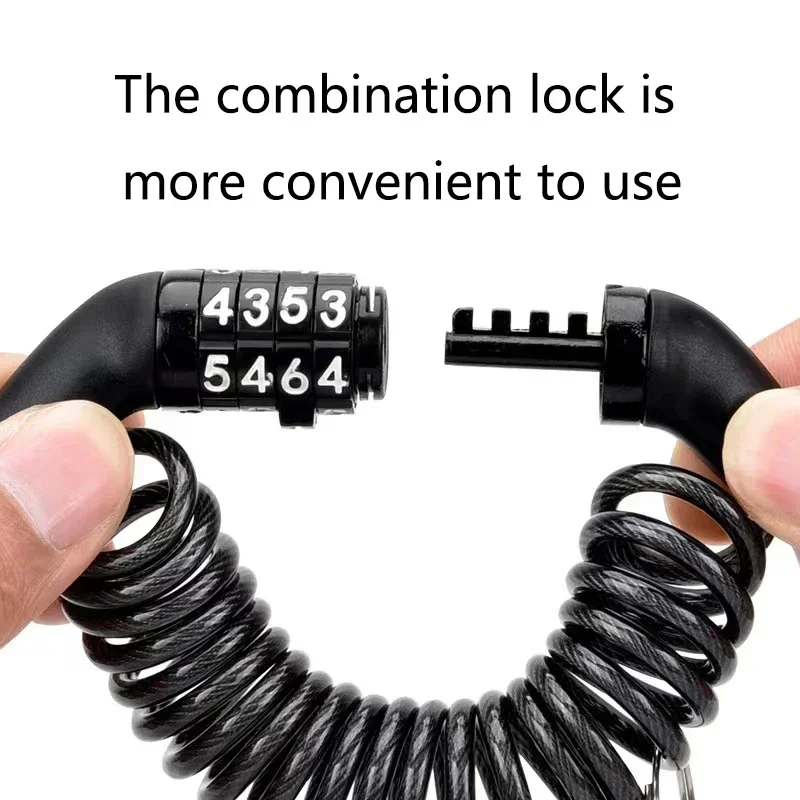 Motorcycle Bicycle Anti-Theft  - مراجعة Chain Lock Combination وسعره