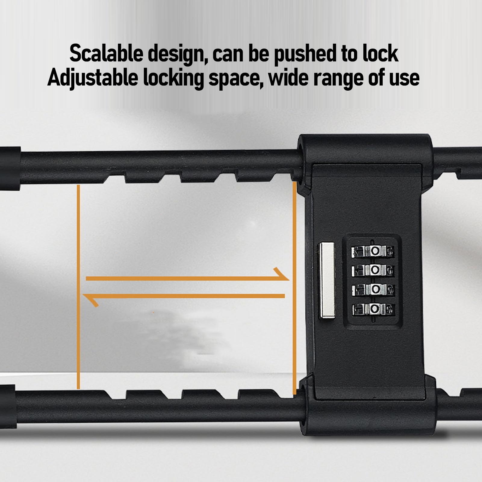 Bike U Lock 4 Digit Combinatio - مراجعة U Lock Heavy Duty وسعره