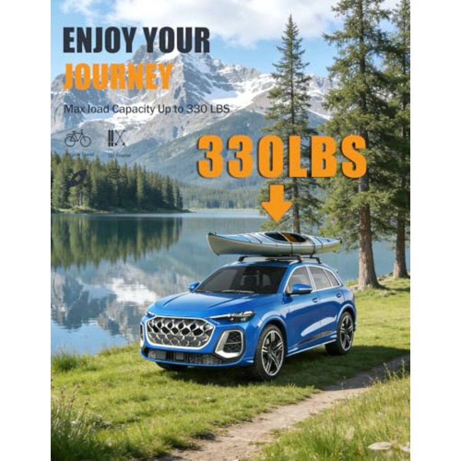 Heavy Duty Roof Rack Cross Bar - مراجعة Cargo Rack Aluminum وسعره