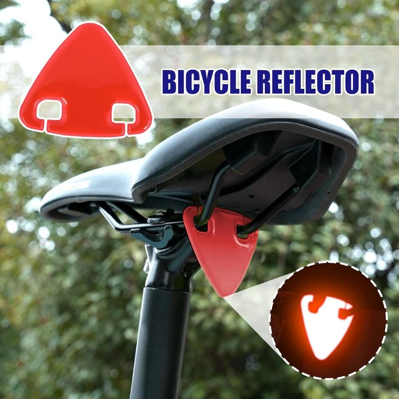 Red Triangular Bicycle Seat Re - مراجعة Commuting By Bike وسعره