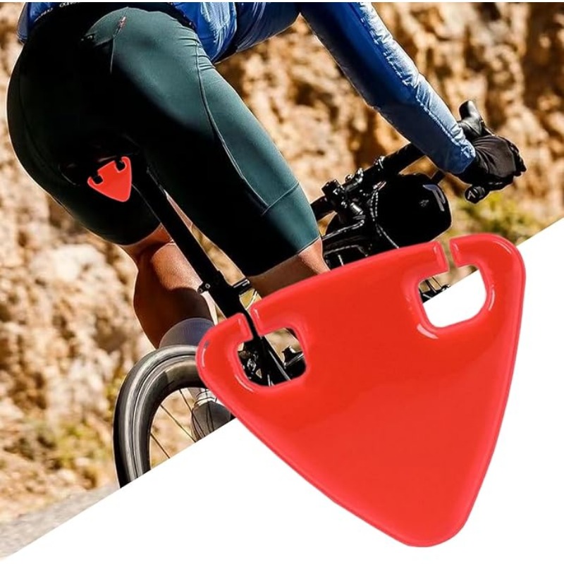 Red Triangular Bicycle Seat Re - مراجعة Commuting By Bike وسعره