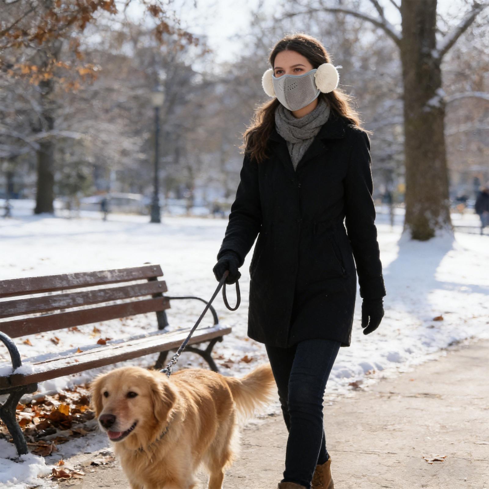Face Cover For Cold Weather Wi - مراجعة Winter Cycling Commute وسعره