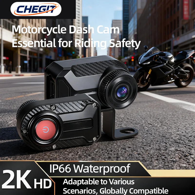 2K HD Motorcycle DVR Waterproo - مراجعة Cycling Loop وسعره
