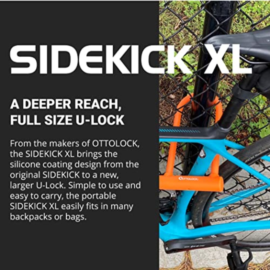 OTTOLOCK Sidekick XL Full-Size - مراجعة U Lock Heavy Duty وسعره