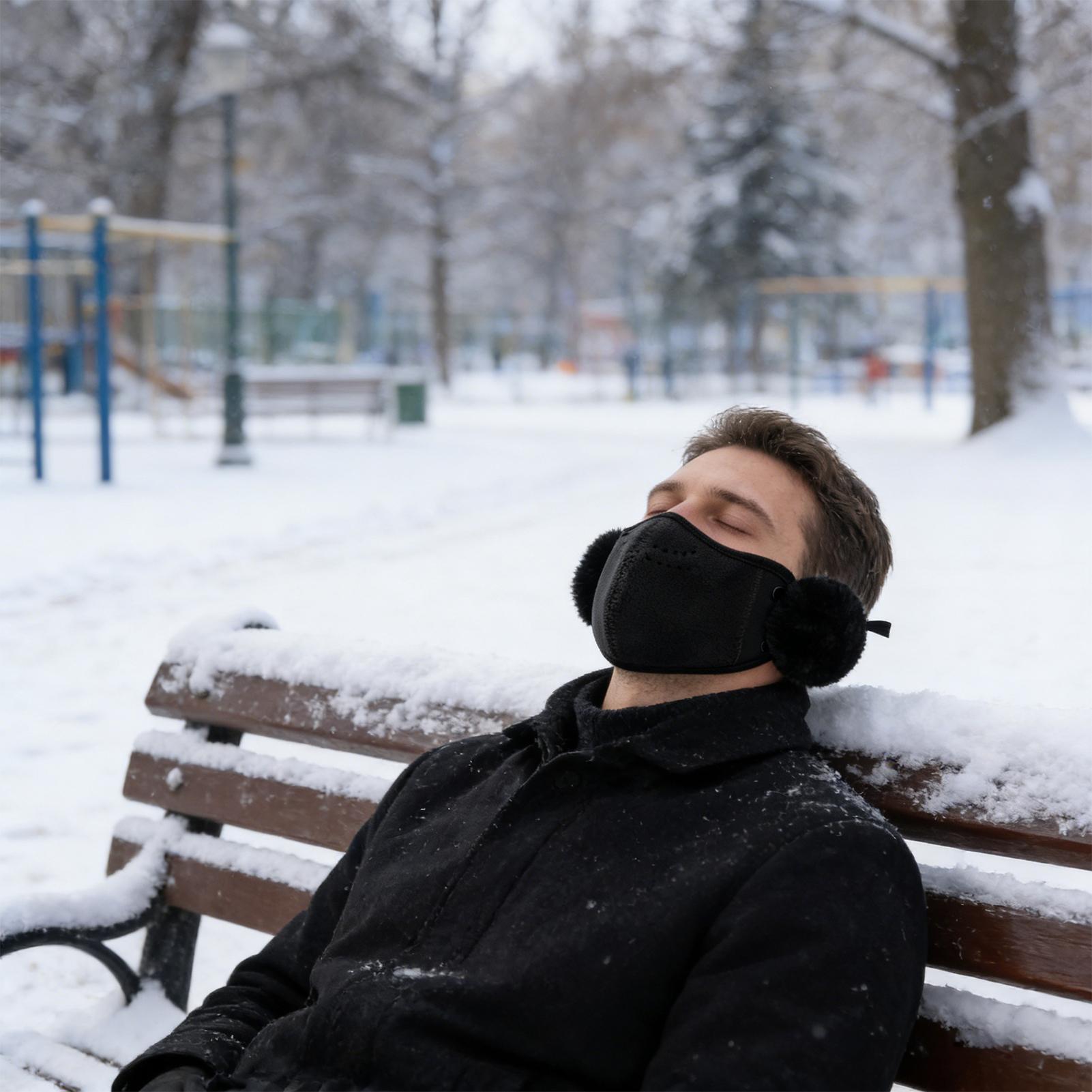 Face Cover For Cold Weather Wa - مراجعة Winter Cycling Commute وسعره
