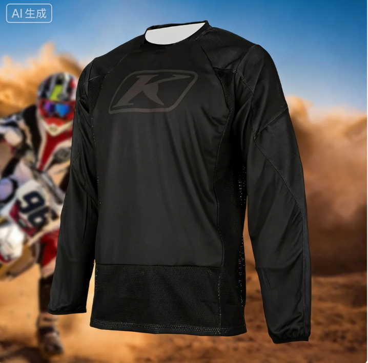 Summer BMX DH MTB Long Sleeved - مراجعة Cycling Commuting وسعره