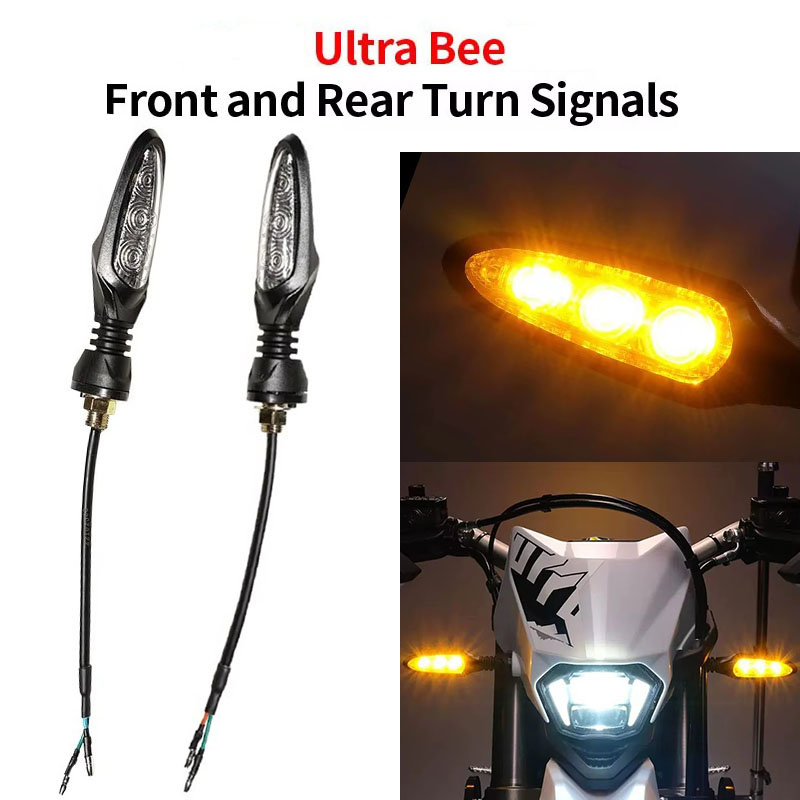 Front and Rear Turn Signal for - مراجعة Bike Light Front Rear وسعره