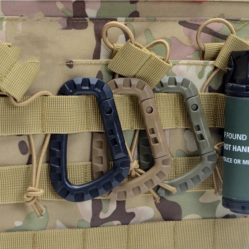 2/5/16Pcs Tactical Carabiner S - مراجعة Chain Lock Combination وسعره