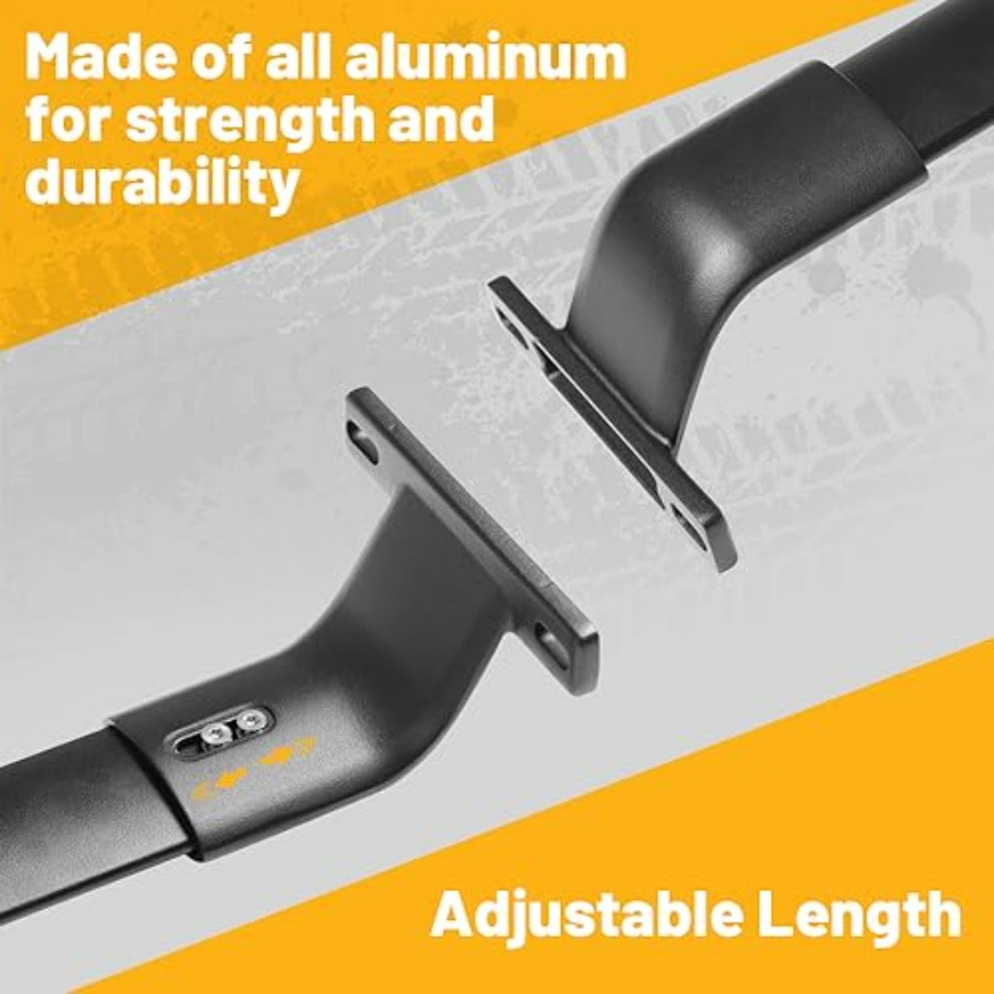 220lbs Cross Bar Roof Rack for - مراجعة Cargo Rack Aluminum وسعره