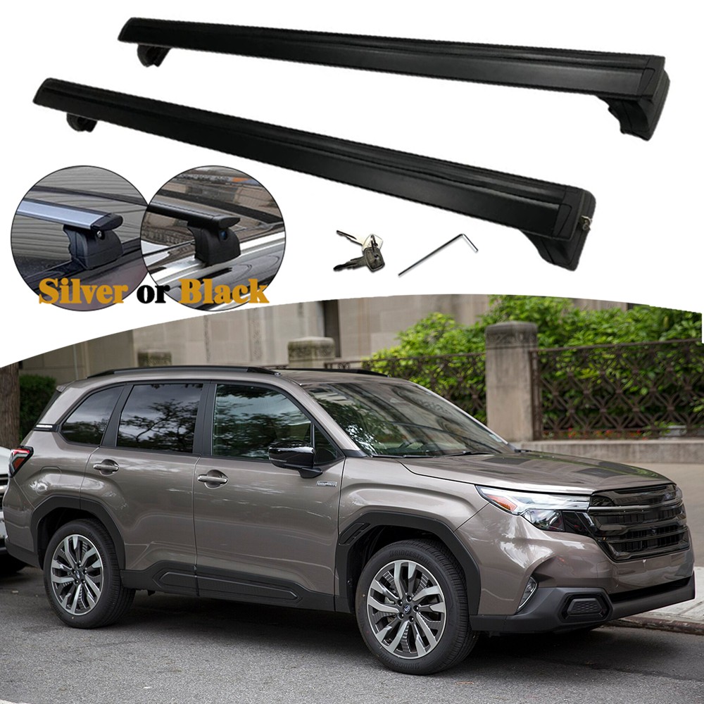 2PCS Aluminum Ajustable Crossb - مراجعة Cargo Rack Aluminum وسعره