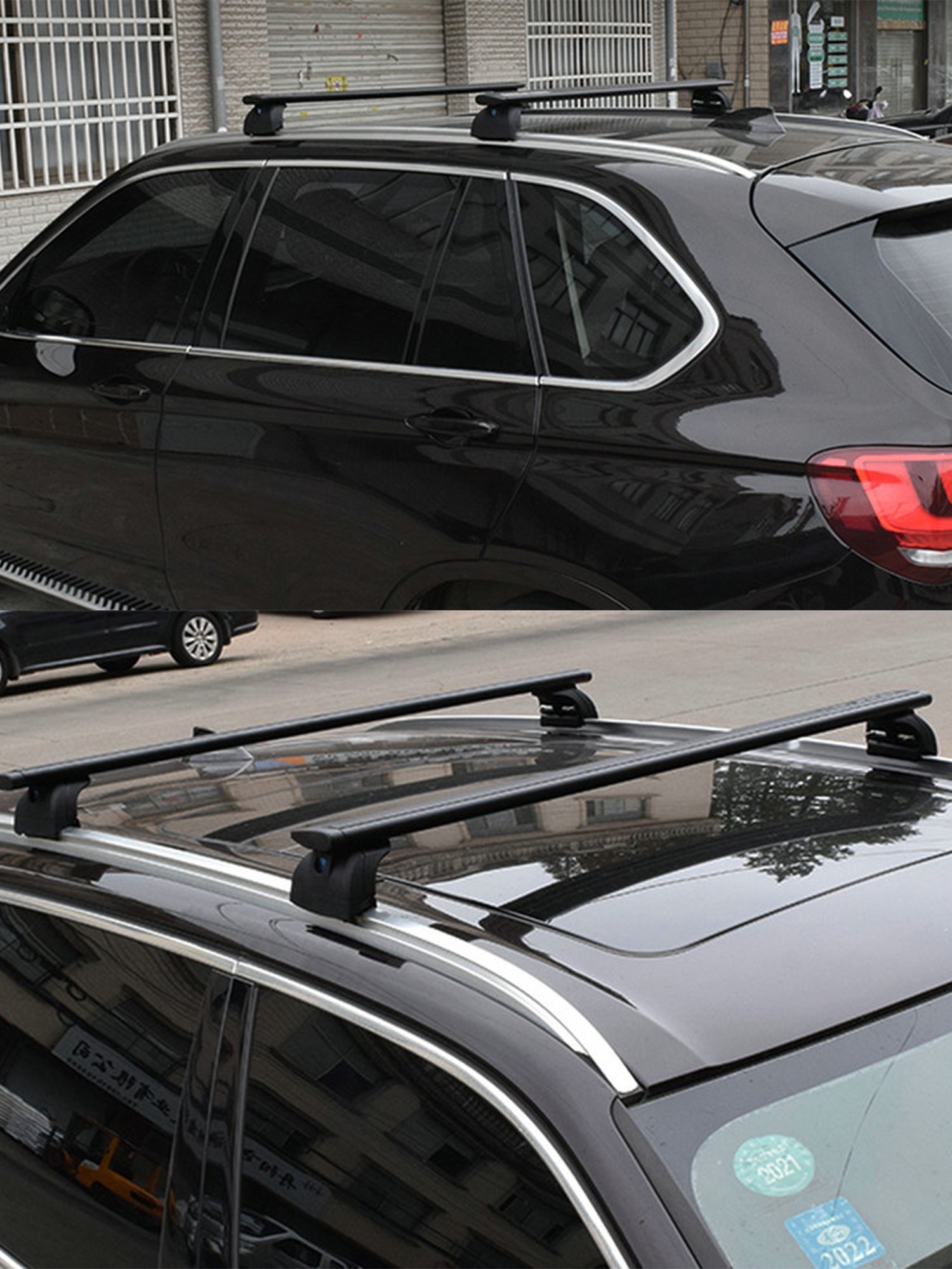2PCS Aluminum Ajustable Crossb - مراجعة Cargo Rack Aluminum وسعره