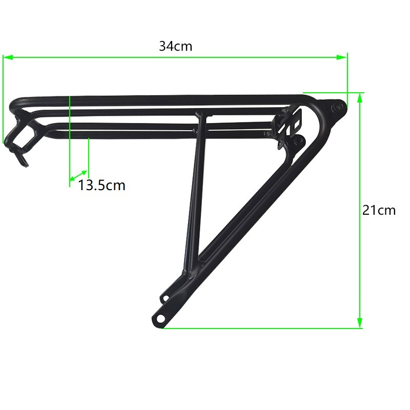 Bicycle Luggage Carrier For Br - مراجعة Cargo Rack Aluminum وسعره