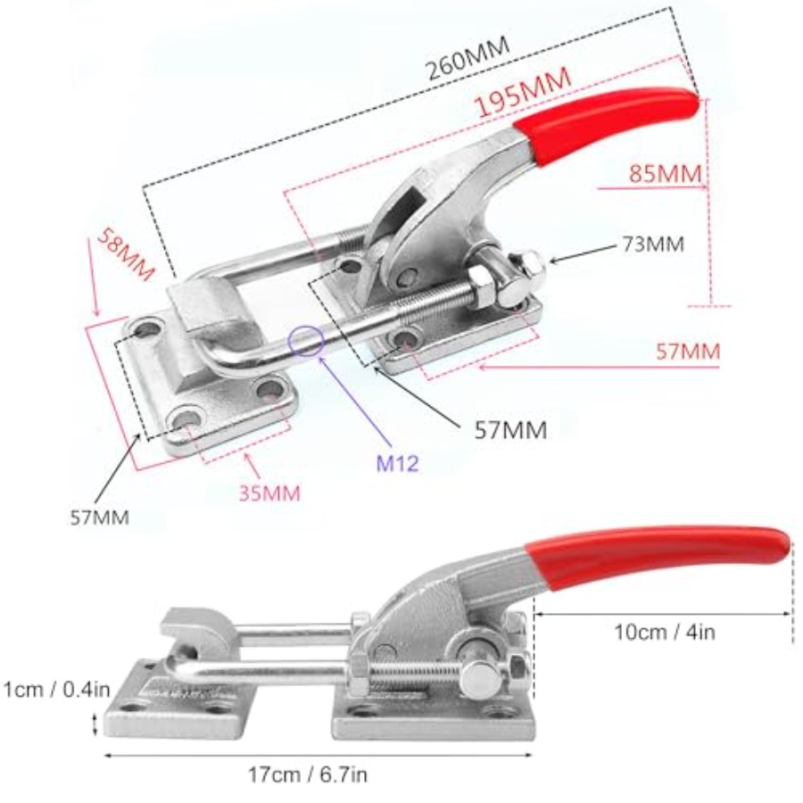 0. Inch Heavy Duty Large Toggl - مراجعة U Lock Heavy Duty وسعره