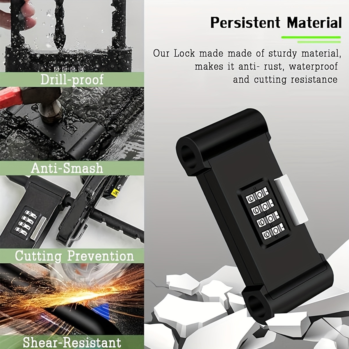 16.5 inch 4 Digit Heavy Duty U - مراجعة U Lock Heavy Duty وسعره