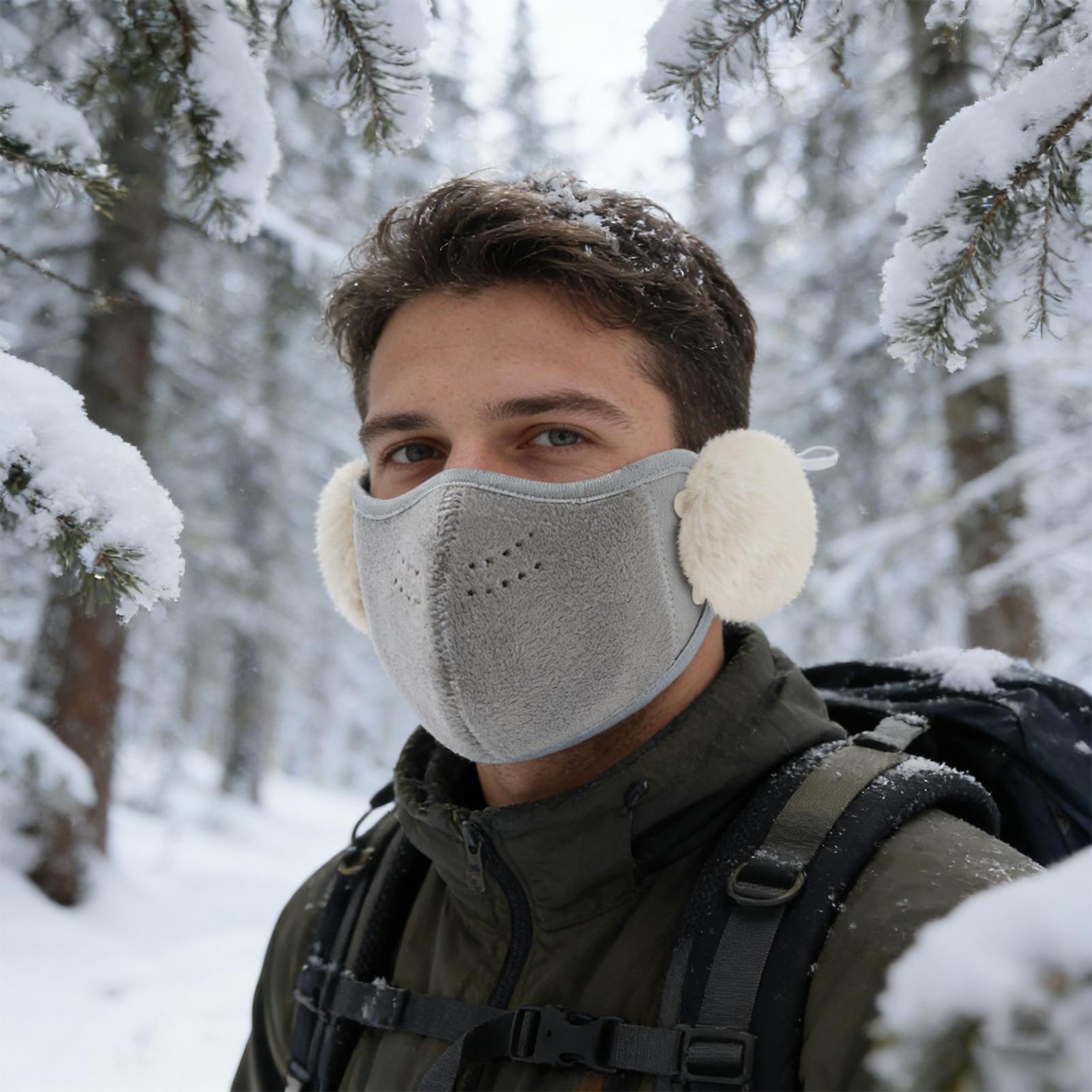 Winter Mouth Cover Warm Therma - مراجعة Winter Cycling Commute وسعره