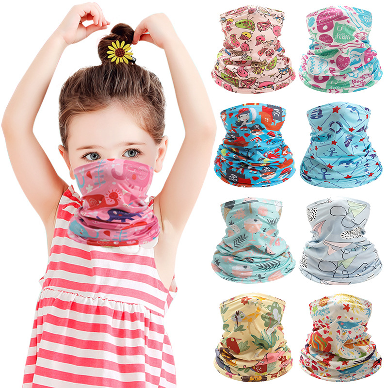 Kids Neck Cover Cute Ice Silk  - مراجعة Cycling Loop وسعره
