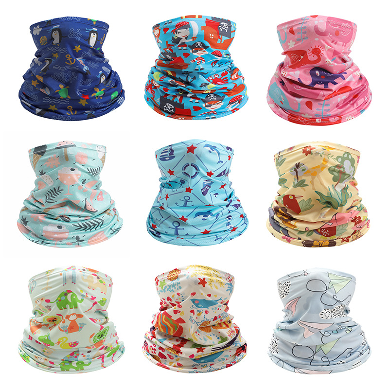 Kids Neck Cover Cute Ice Silk  - مراجعة Cycling Loop وسعره