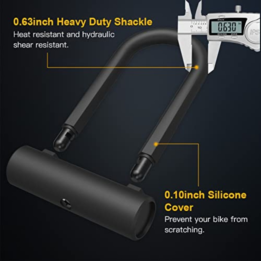 Bike U Lock Heavy Duty Bike Lo - مراجعة U Lock Heavy Duty وسعره