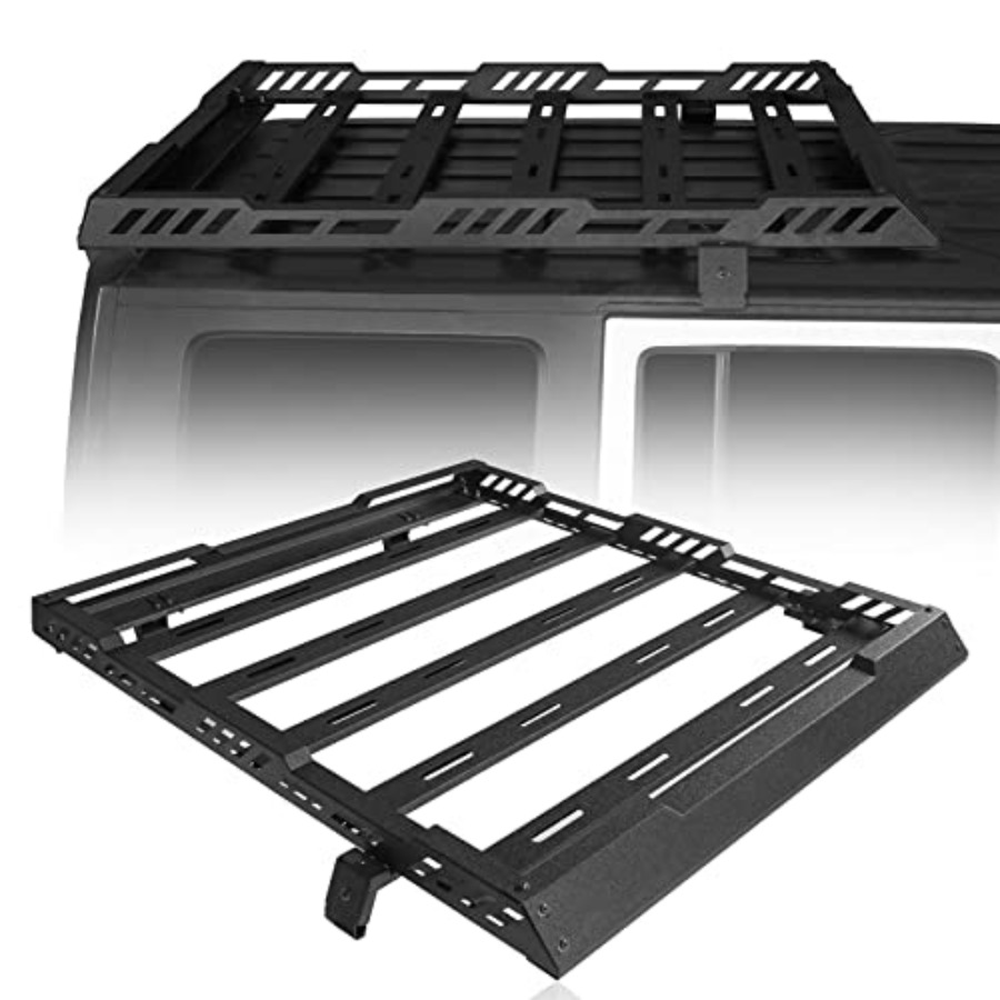 Wrangler JK Roof Rack Cargo Ba - مراجعة Cargo Rack Aluminum وسعره